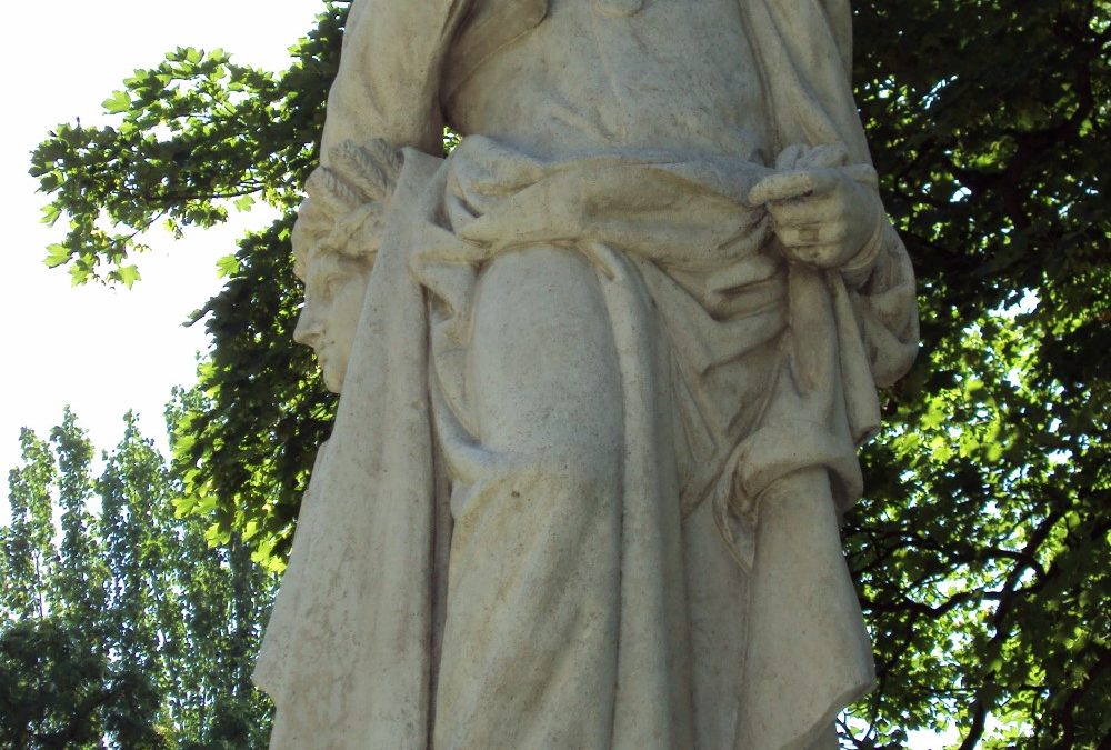 Restauración de esculturas del Jardín Botánico de Madrid