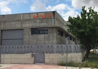 Nave y oficinas de Kérkide S.L. Talamanca de Jarama. Madrid.