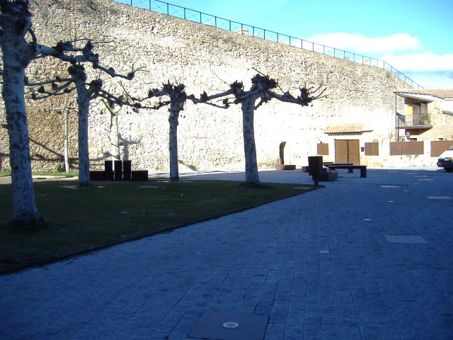 Plaza de los Caídos. Buitrago del Lozoya. Madrid
