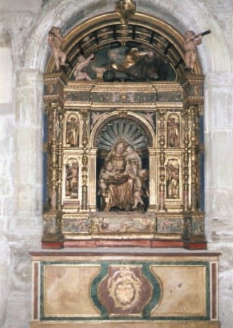 Retablo de la Virgen de la Capilla de los Muñoz. Catedral de Cuenca