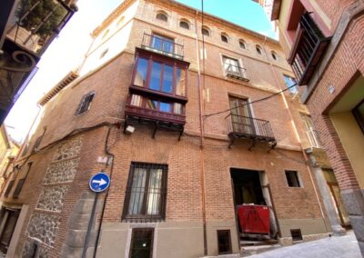 Restauración de fachadas en Calle Sillería nº10. Toledo